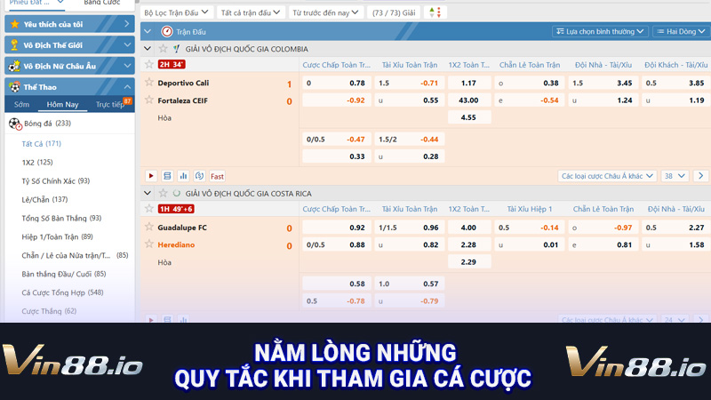 Nằm lòng những quy tắc khi tham gia cá cược