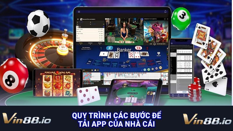 Quy trình các bước để tải app của nhà cái