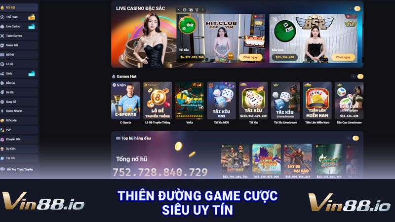 Thiên đường game cược siêu uy tín
